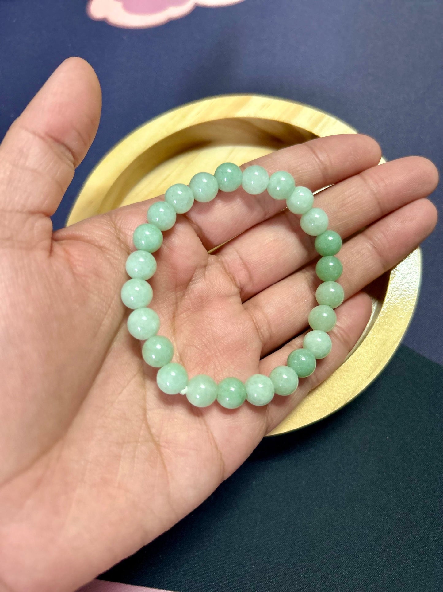 Jade Bracelet 8mm beads