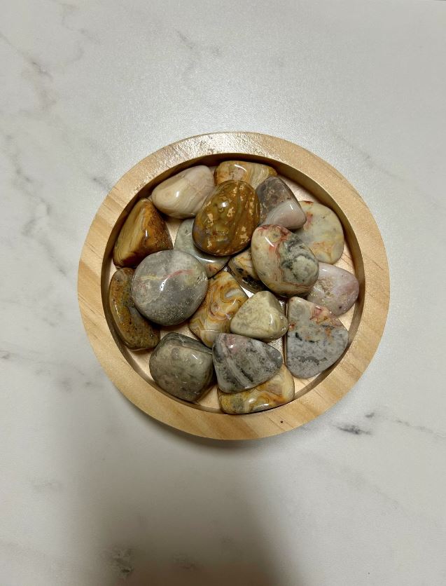 Crazy Lace Agate Tumbles