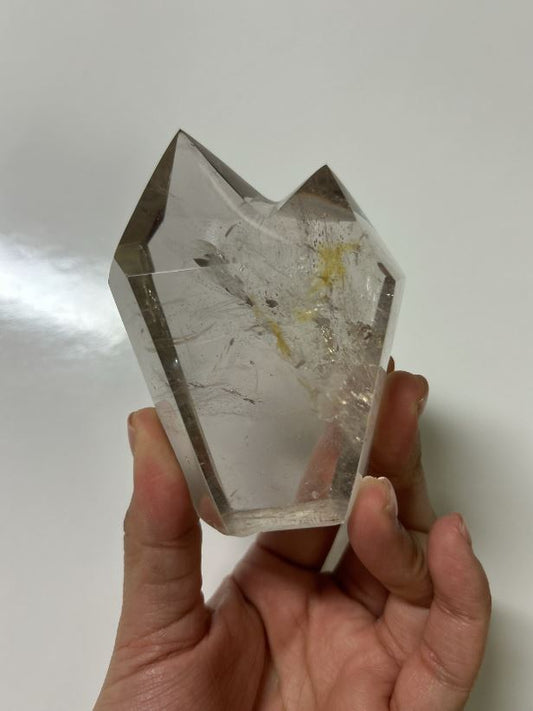 Smokey Quartz Double Point