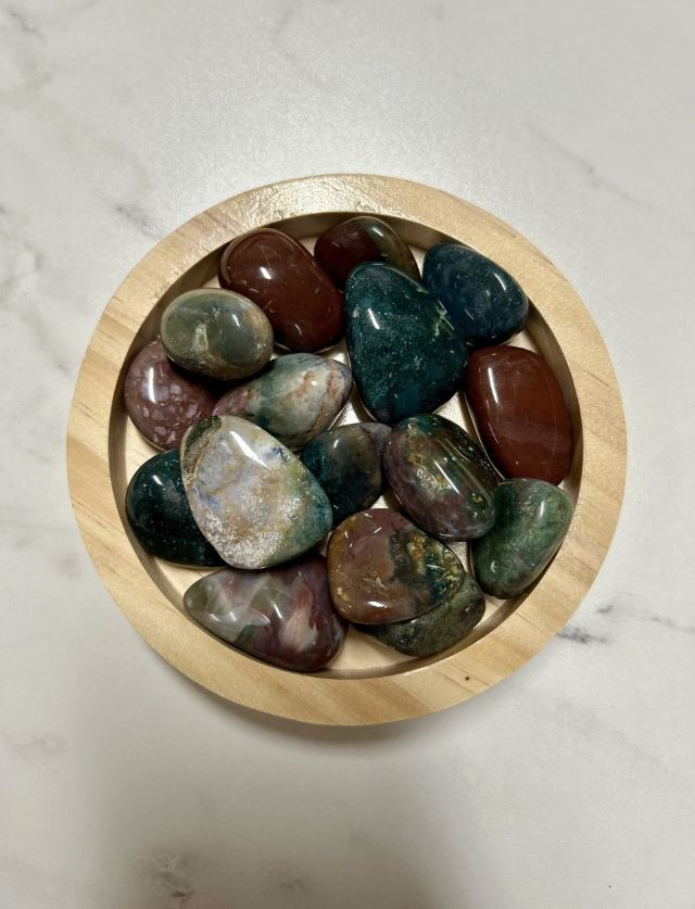 Ocean Jasper Tumble | Sea Jasper Tumble