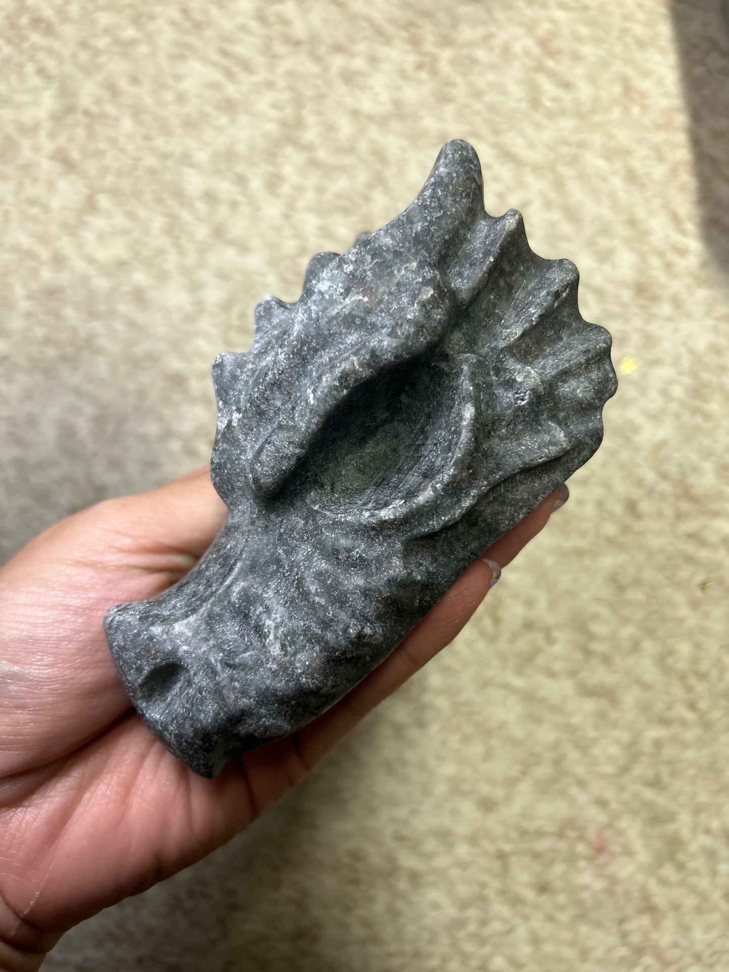 Large Yooperlite dragon head