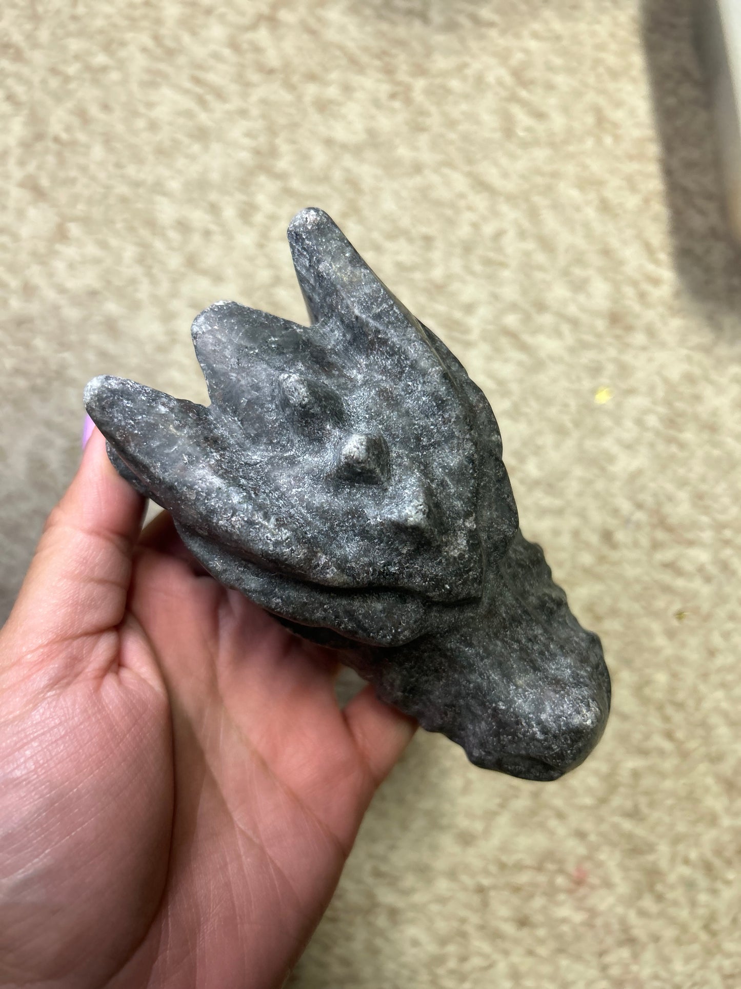 Large Yooperlite dragon head