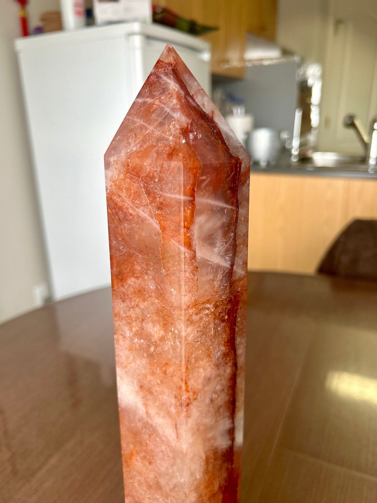 Fire quartz Tower 4.570kg